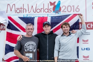 Moth Worlds 2016 podium
